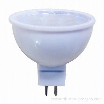 LED Lighting, MR16, 4W, 80Ra, 2,700, 4,500 and 5,700K Color Temperature, 80lm/W, CB, CE, RoHS Marks
